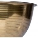 Dekoracja Domu Gold Nerūdijantis plienas bowl, Ø 39,5 cm, auksinis