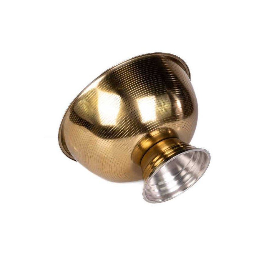 Dekoracja Domu Gold Ruostumattomasta teräksestä valmistettu kulho, Ø 39,5 cm, kulta – 4
