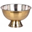 Dekoracja Domu Gold Nerūdijantis plienas bowl, Ø 39,5 cm, auksinis
