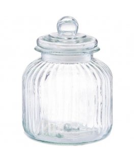 NOSTALGIE Glass Food Jar 2800 ml, ZELLER