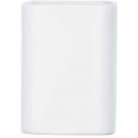 Toothbrush and toothpaste container, elegant ceramic cup HEXA - WENKO