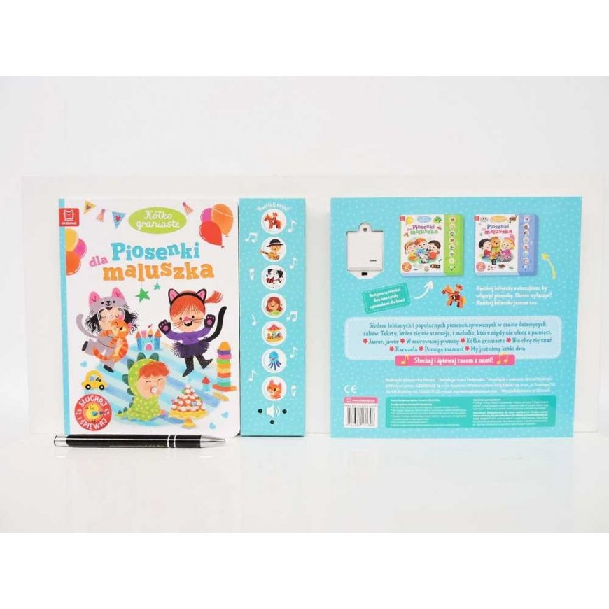 BOOK AXIOMAT KAMPAS RATUMAS. SONGS FOR BABY. LISTEN AND SING – 3