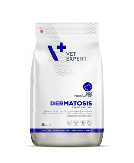 VET EXPERT Veterinary Diet Dermatosis Dog Rabbit & Potato - dry dog food - 2 kg