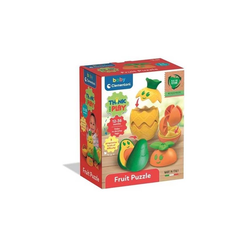 Puzzle Clementoni Zabawki CLE BABY owoce-puzzle zabawka logiczna 17579