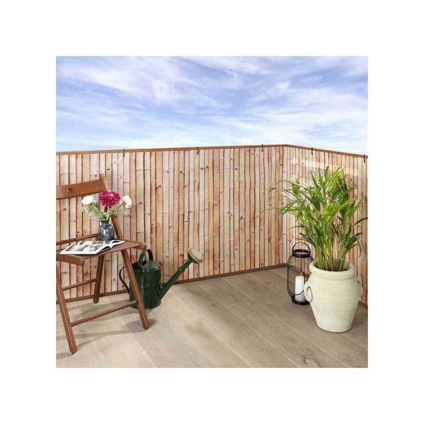 Maximex Balkono užvalkalas su bambuko raštu, 5 m x 85 cm – 2