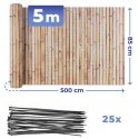 Maximex Balcony cover with bamboo pattern, 5 mx 85 cm