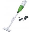 12V max white/green upright vacuum cleaner, Makita [CL117FDX5] with built-in 2.0Ah battery