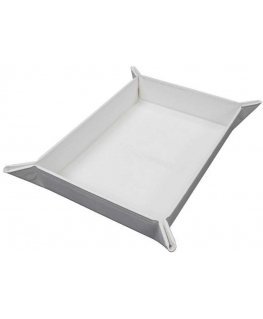 Ultra Pro UP - Vivid Magnetic Foldable Dice Tray - White