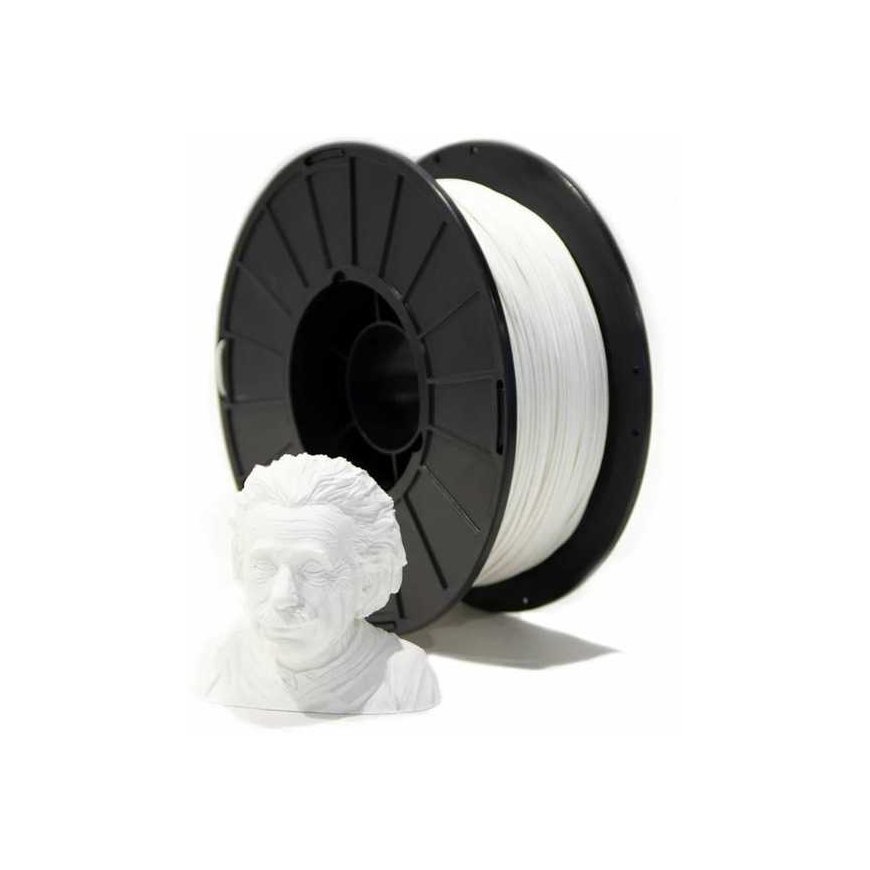 3D plastikas Filalab PLA 1.75mm 1kg - Baltas