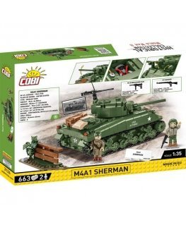Blocks M4A1 Sherman 663 blocks