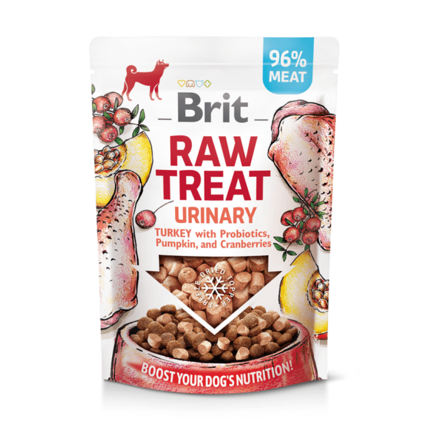 BRIT Raw Treat Urinary Turkey – suņu kārums – 40 g