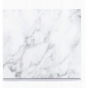 Zeller Szklana table marble, 56x50cm, col. white Zeller Szklana table marble, 56x50cm, col. white