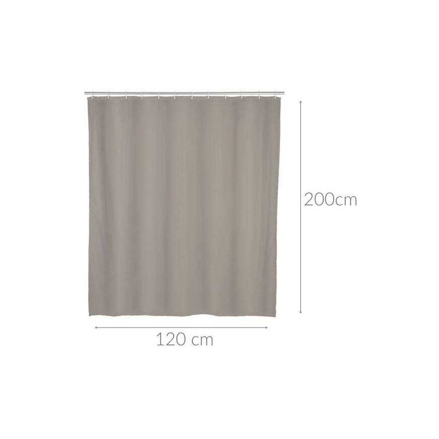 Shower curtain, PEVA, 120 x 200 cm, Allstar series, beige – 2