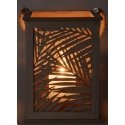 Home Styling Collection LEAF DESIGN lyhty - kynttilälyhty, 18x26 cm Home Styling Collection LEAF DESIGN lyhty - kynttilälyhty, 18x26 cm
