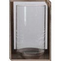 Home Styling Collection LEAF DESIGN lantern - candle lantern, 18x26 cm Home Styling Collection LEAF DESIGN lantern - candle lantern, 18x26 cm