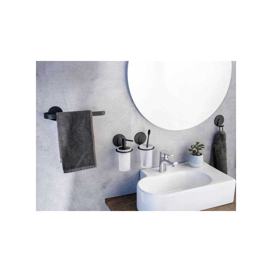 Wenko BIVIO aluminum towel holder, installation