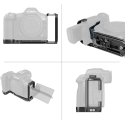 SmallRig 4983 L-Shape Mount Plate for Canon EOS R5 Mark II SmallRig 4983 L-Shape Mount Plate for Canon EOS R5 Mark II