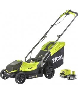Ryobi RLM18X33B40 vejapjovė Stūmiama vejapjovė Baterija juoda, žalia