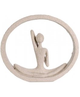 Home Styling Collection Figurine jooga, korkeus 19,5 cm