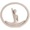 Home Styling Collection Yoga figurine, height 19.5 cm Home Styling Collection Yoga figurine, height 19.5 cm