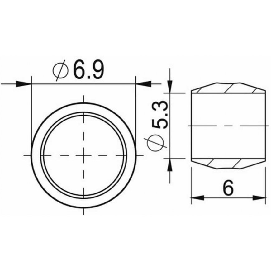 PROX Disc brake hose fasteners ProX