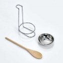 Bucket holder + wooden spoon, set, ZELLER Bucket holder + wooden spoon, set, ZELLER