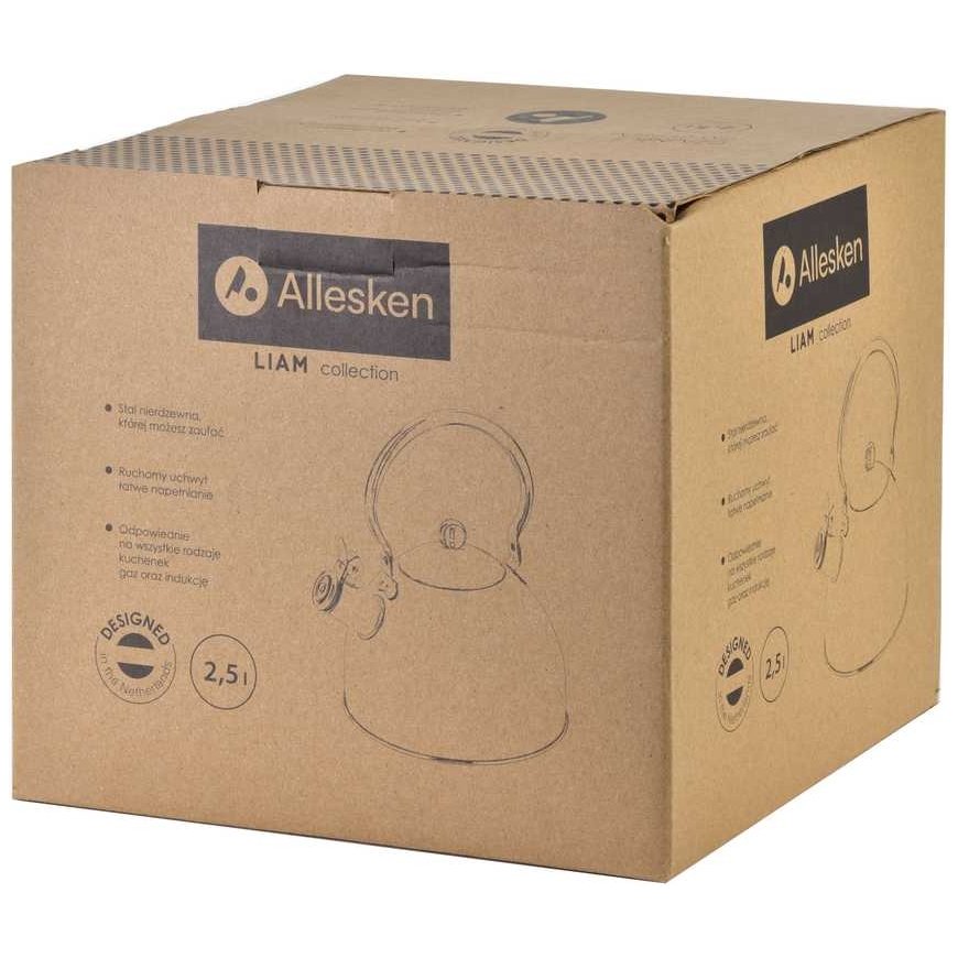 Allesken LIAM punainen vedenkeitin 2,5L – 3