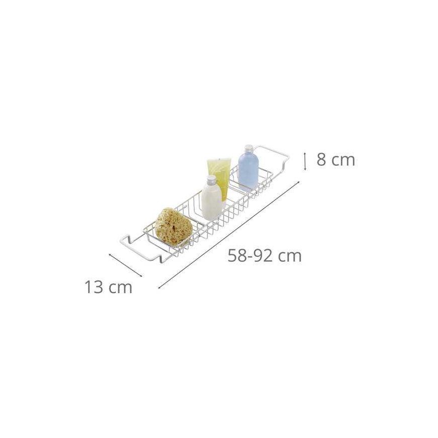 WENKO - Bathroom shelf, 13x8x58-92 cm – 5