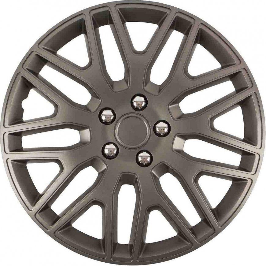 Versaco Cover Dakar NC 17" grafiitti kromiruuveilla – 2