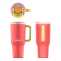 Termokruus teleskoopkõrrega Kambukka Rio Tumbler 950ml Pink Papaia Termokruus teleskoopkõrrega Kambukka Rio Tumbler 950ml Pink Papaia