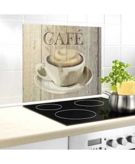 CAFE glass wall protector - 50 x 60 cm, WENKO