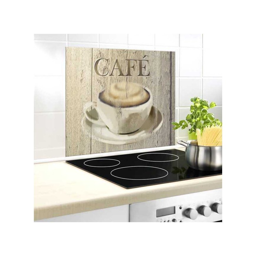 CAFE glass wall protector - 50 x 60 cm, WENKO