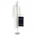 Towel and clothes rack ADIAMO - 3 arms, 2 hangers, WENKO