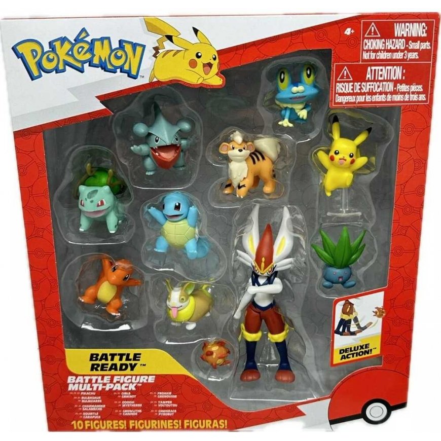 Pokémon - Battle Figure 10 Pack (PKW2855) – 5