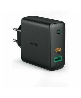 Borofone Wall charger BN27 Fuente - USB + Type C - QC 3.0 PD 20W