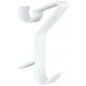 Neo 3 Flexi vonios pakabų rinkinys, tvirtinamas prie vamzdinio radiatoriaus, baltas, plastikinis, stabilus tvirtinimas, WENKO