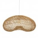 Lamppu Rottinkista valaisin, katto, Ø 68 cm Lamppu Rottinkista valaisin, katto, Ø 68 cm