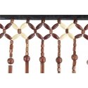 Maximex Wooden beaded door curtain, 90 x 200 cm Maximex Wooden beaded door curtain, 90 x 200 cm