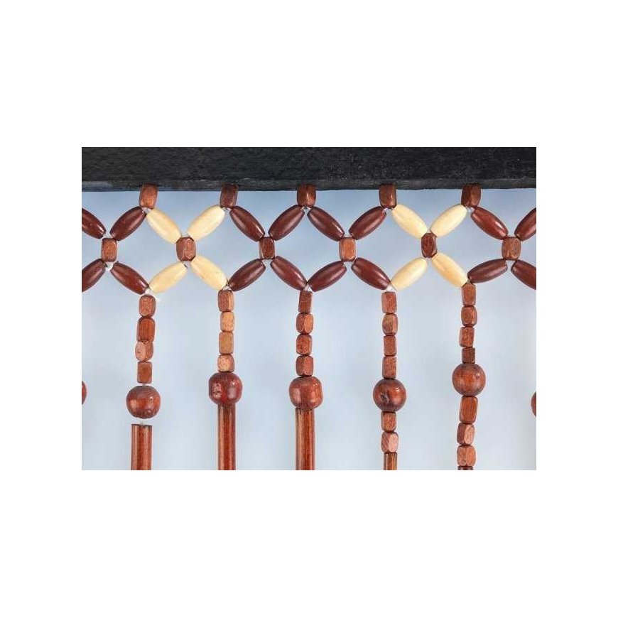 Maximex Wooden beaded door curtain, 90 x 200 cm – 5