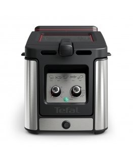 Tefal Clear Duo FR600D Üksik 0,65 l Eraldiseisev 2000 W Fritüür Must, Roostevaba teras