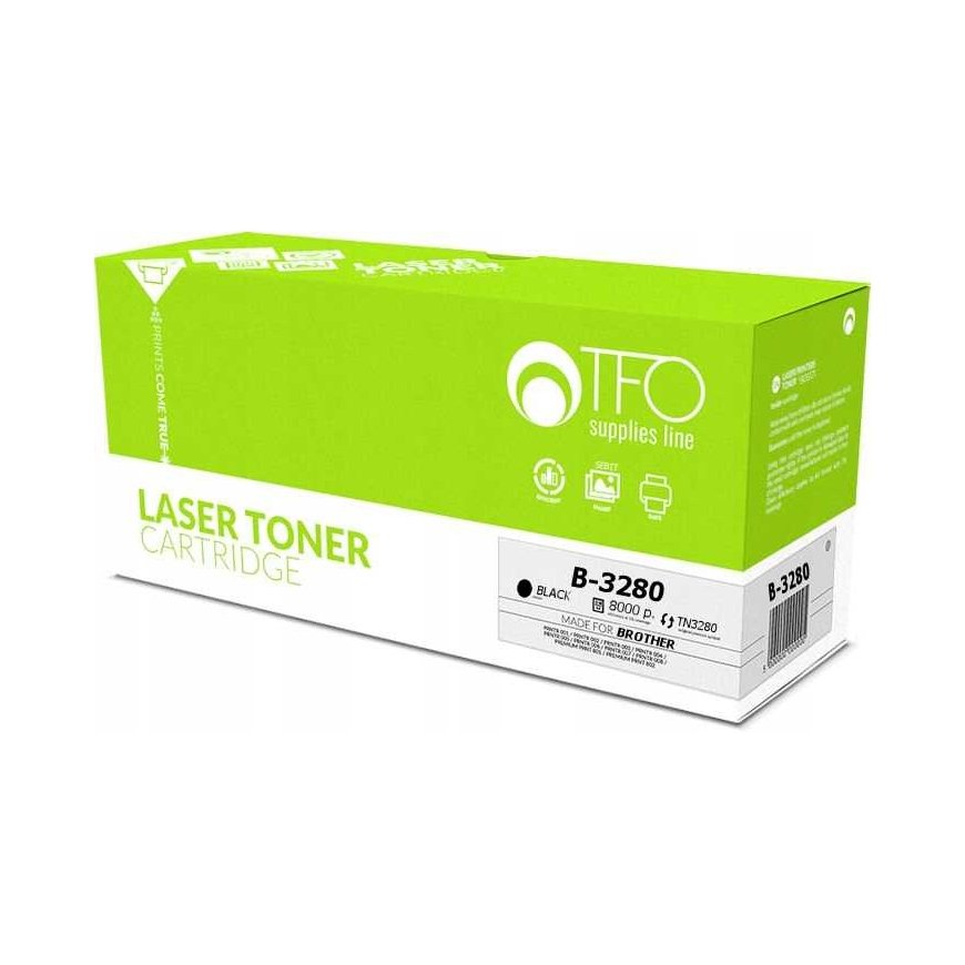 TFO Brother TN-3280 Laser Cartridge for DCP-8070 HL-5340D MFC-8380DN 8K Pages HQ Premium Analog – 4