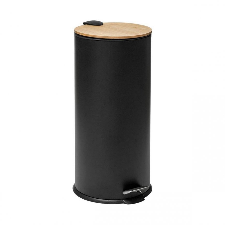 Roskakori 55 Simply Smart Baltik Black Bamboo 30 L