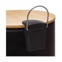 Trash can 5five Simply Smart Baltik Black Bamboo 30 L Trash can 5five Simply Smart Baltik Black Bamboo 30 L