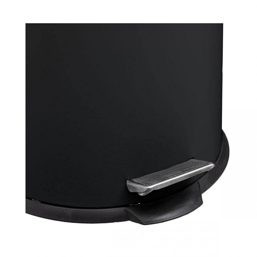 Trash can 5five Simply Smart Baltik Black Bamboo 30 L – 5