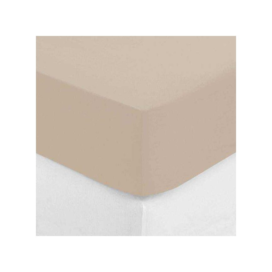 Puuvilla Istuva lakana, 90 x 190 cm, puuvilla, beige – 3
