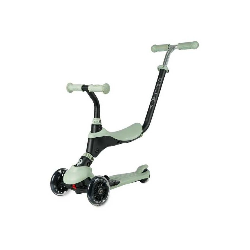 Qplay Scooter Sema Pro 3in1 vihreä – 4