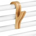 Wenko Bamboo radiator hooks, 2 pcs. Wenko Bamboo radiator hooks, 2 pcs.