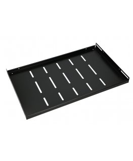 Extralink SHELF 1U FOR WALL CABINETS 19\" 300MMX1U BLACK Seadmekapi riiul