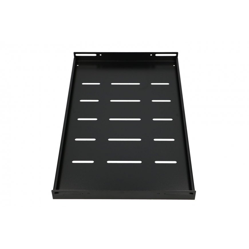 Extralink SHELF 1U FOR WALL CABINETS 19\" 300MMX1U BLACK Seadmekapi riiul – 4