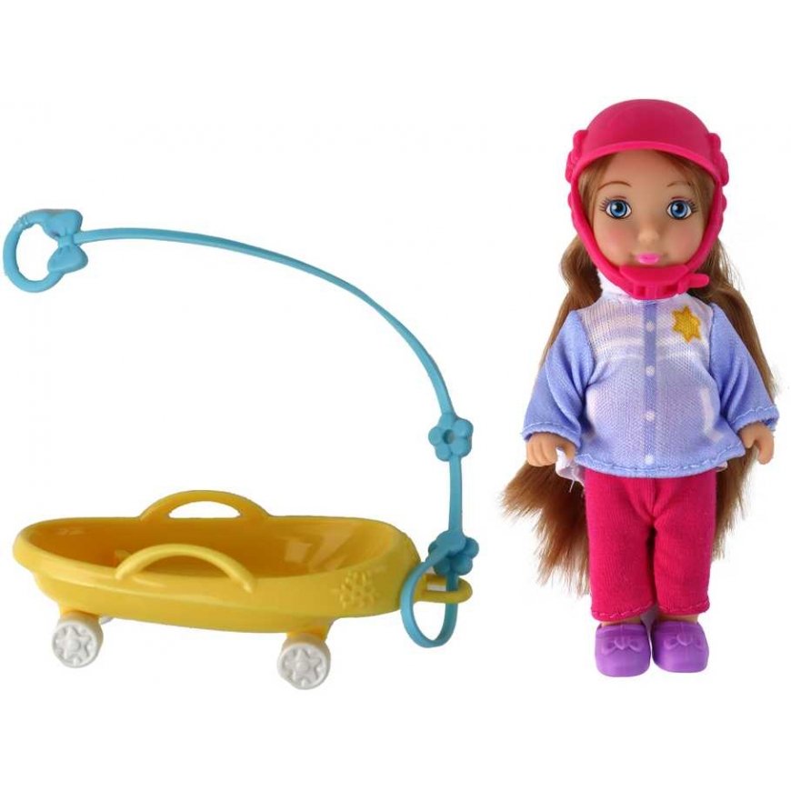 Lean Toys Anlily Dolls mama su dukra rogučių rinkinys – 4